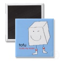 Tofu Rocks My Socks - Magnet magnet