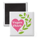 Vegan Chick Magnet magnet