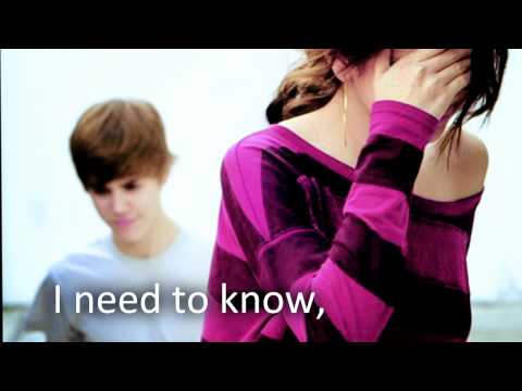 Justin Bieber - That Should Be Me [Lyrics HQ/HD]