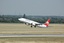 Turkish Airlines Boeing 737-800, registered as TC-JFV.