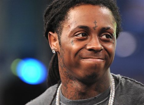 In this June 10, 2008 file photo, rapper Lil' Wayne makes an appearance on MTV's 