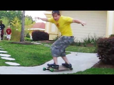 Kid Almost Dies Skateboarding! (4.16.10 - Day 351)