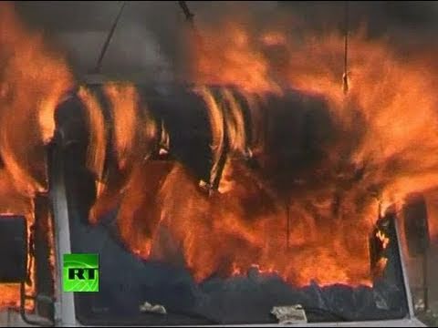 More video of Greek riots, 18 detained, 4 police injured