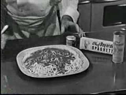 Chef Boy-Ar-Dee commercial - 1953