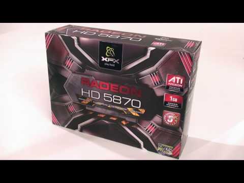 XFX ATI Radeon HD 5870 Video Card Unboxing