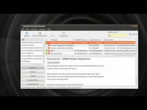 Install ATI Drivers - Ubuntu 10.10