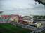 Toyota Park in Bridgeview, Illinois, home of the Chicago Fire. Focused on the stage in the south end of the stadium. Photo taken before July 12, 2008 MLS game against Toronto FC.