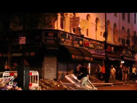 London Riots: Shop-owners defend their businesses in east London