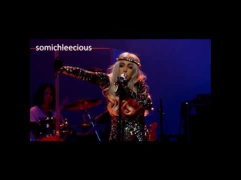 Lady Gaga and Yoko Ono - The Sun is Down (HD live at the Orpheum Theater 10/2/2010)