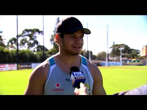 Daniel Motlop shows Fox Sports News some of his genius