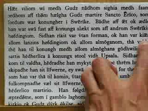 Old Swedish: Languages of the World: Introductory Overview