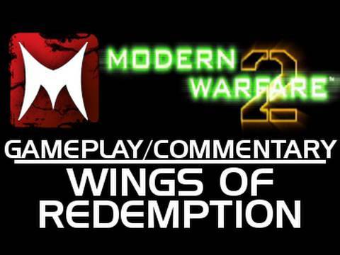 Modern Warfare 2: WingsofRedemption's MG4 Iron Sights (MW2 Gameplay/Commentary)