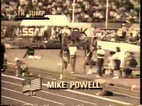 Mike Powell vs. Carl Lewis - Long Jump - World Record