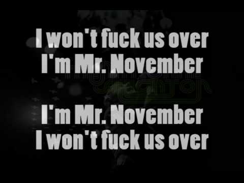 The National - Mr. November (Lyrics)