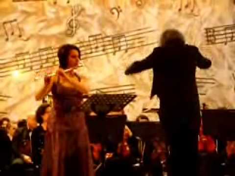 Sabin Pautza flute concerto a wdding gift for Cristina Bojin.wmv