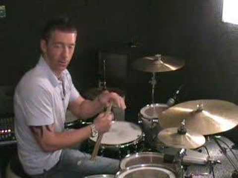 DRUM LESSONS Paradiddle-diddle around the kit