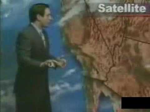 News Blooper -- Weatherman Goes Diarrhea On Air