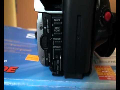 The Sony DCR-TRV110E Digital8 camcorder!