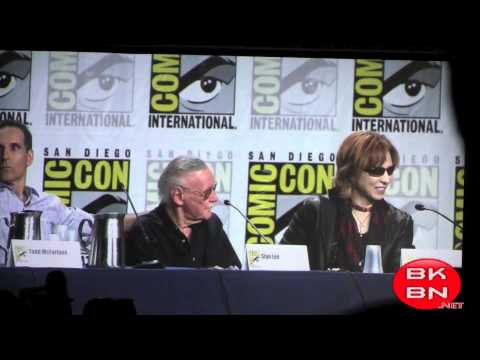 Stan Lee, Todd Mcfarlane & Yoshiki Blood Red Dragon San Diego Comic-Con 2011 Panel