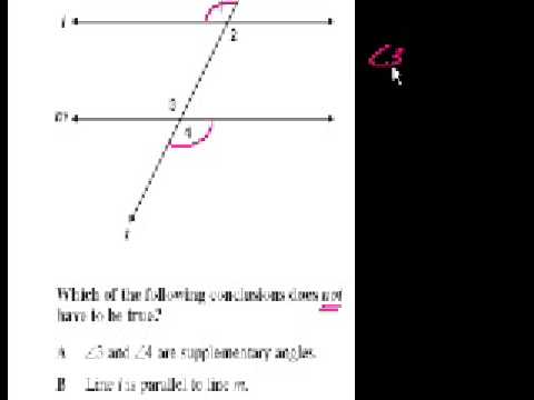 CA Geometry: deductive reasoning