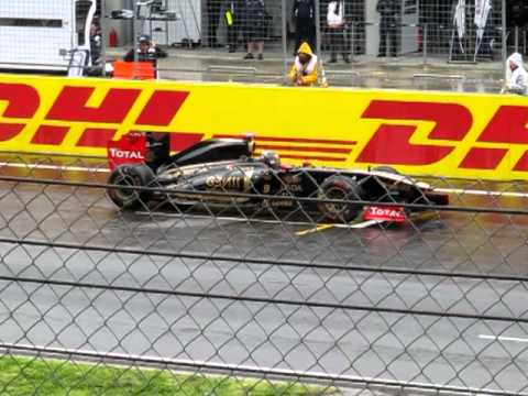 Lotus Renault F1 2011 RARE VIDEO