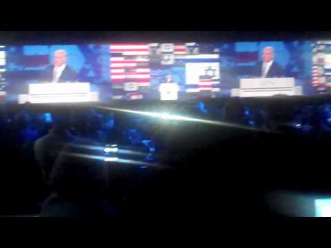 Activist Disrupts Netanyahu during AIPAC Gala