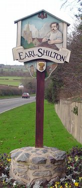 Signpost in Earl Shilton