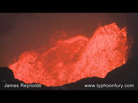 Abseiling Towards a Lava Lake - Extreme Video From Marum Volcano, Ambrym, Vanuatu!