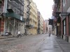 Broadway before the Hurricane Irene, on 27th Aug'2011, New York.