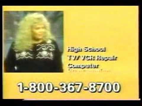 Sally Struthers ICS school tv commercial