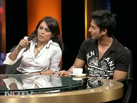 Behind the scenes: Rani-Shahid at NDTV