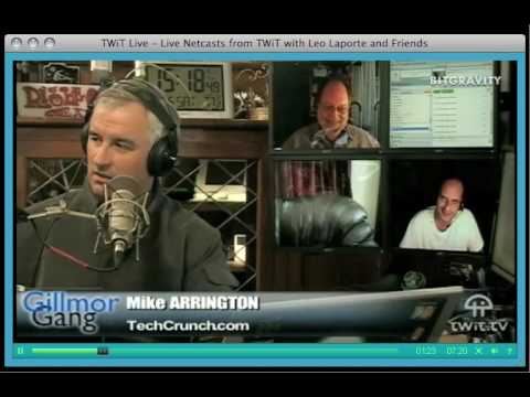 Leo Laporte Blows up at Mike Arrington on the Gillmor Gang - June 6, 2009