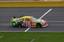 Kyle Busch on pit road at Charlotte Motor Speedway. On February 12 2009, Busch won the second Gatorade Duel at Daytona.