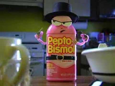 Pepto Bismol - Eat on.