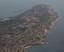 Oblique air photo of Point Loma, facing south, March 2007. Point Loma is a seaside community of San Diego, California