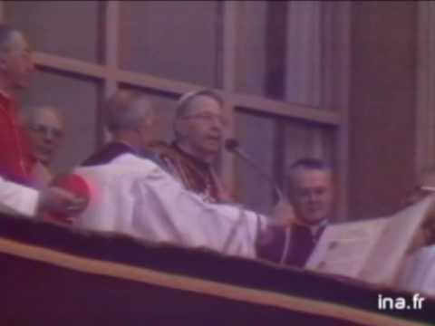 John Paul I Election and First Blessing