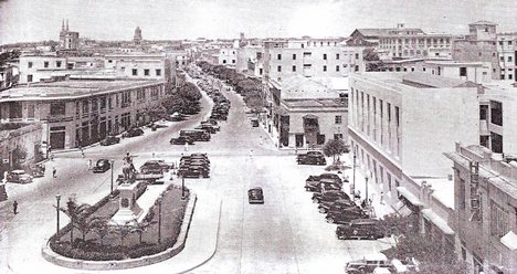 paseo de Bolivar in the early twentieth century