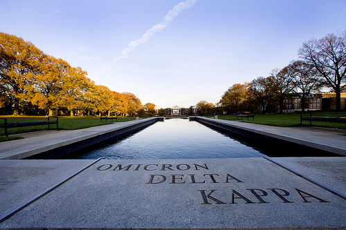 ODK Fountain on McKeldin Mall