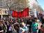 Students manifestation asking educational changes in Buenos Aires