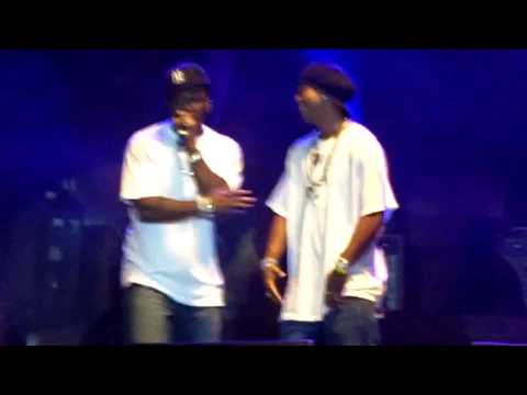 50 Cent with Ronaldinho at Rio de Janeiro show