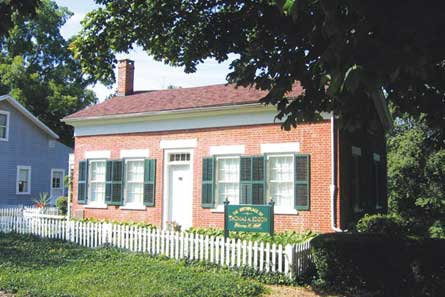 Edison's birthplace in Milan, Ohio