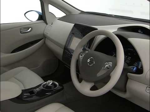 New Nissan Leaf EV 2010 - Interior and Technic