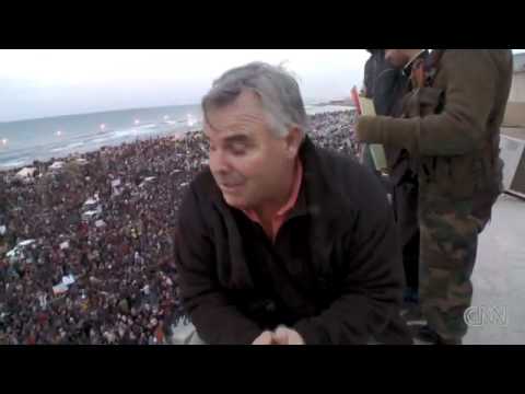 Huge Rally in Benghazi, Libya (2.23.11)