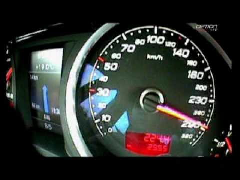 290 km/h en Audi RS6 (Option Auto)