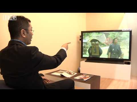 Japan's NHK shows an interactive TV of the future