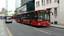 Mercedes-Benz Citaro articulated London bus in London, United Kingdom.An articulated bus (either a motor bus or trolleybus or vestibule bus), is a bus which is articulated, essentially meaning it bends in the middle.