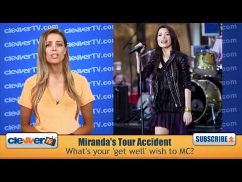 Miranda Cosgrove's Tour Bus Accident