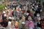 Kashmiri Muslim women prays at shrine of Mir Syed Ali Hamdani, a Sufi saint, during a religious festival in Srinagar December 5, 2008.