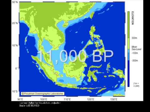 indonesia post ice age inundation