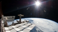 Rocket crash may force crew from space station